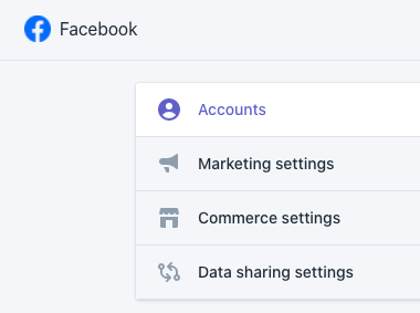 Facebook Conversion API Data Sharing Settings